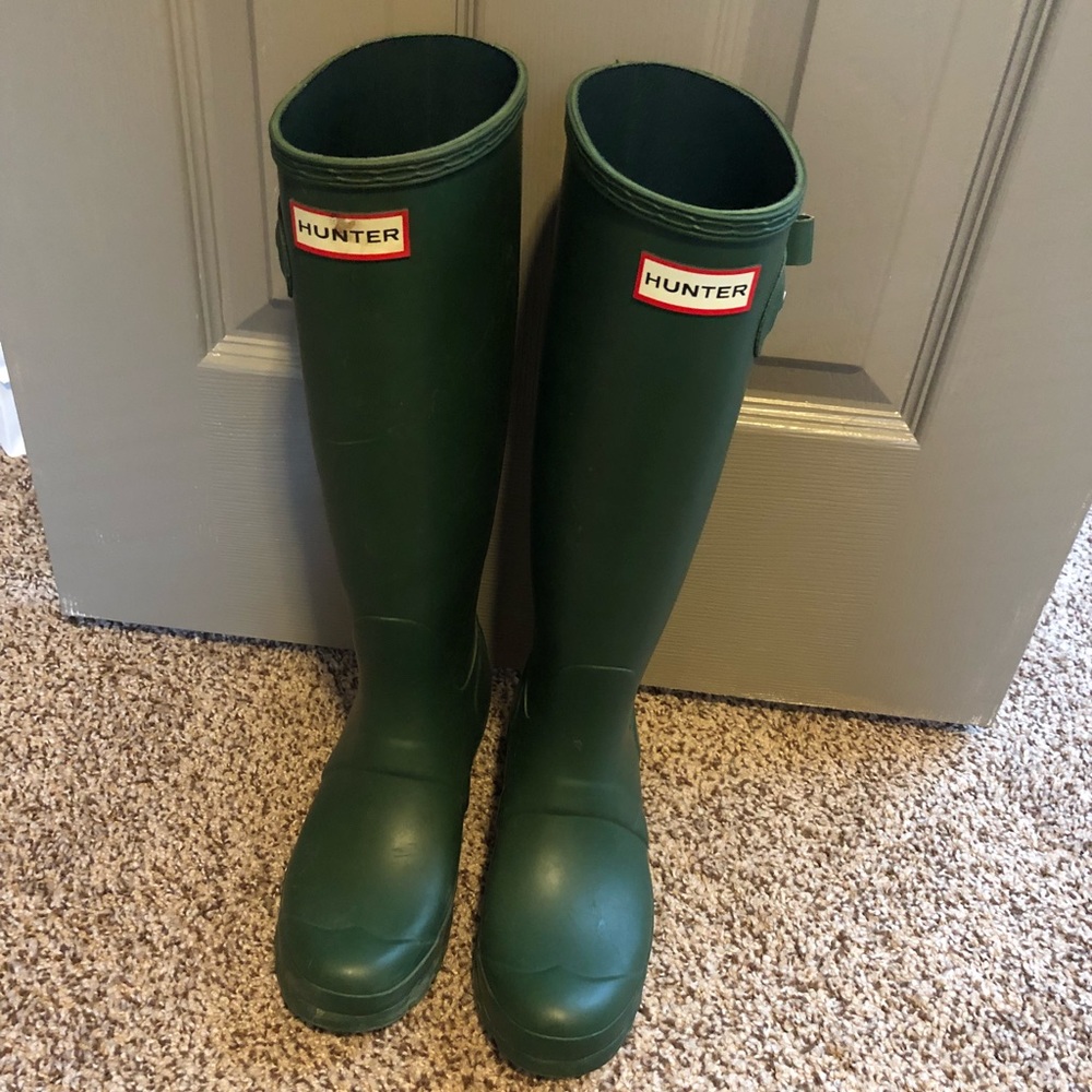 Hunter rain boots